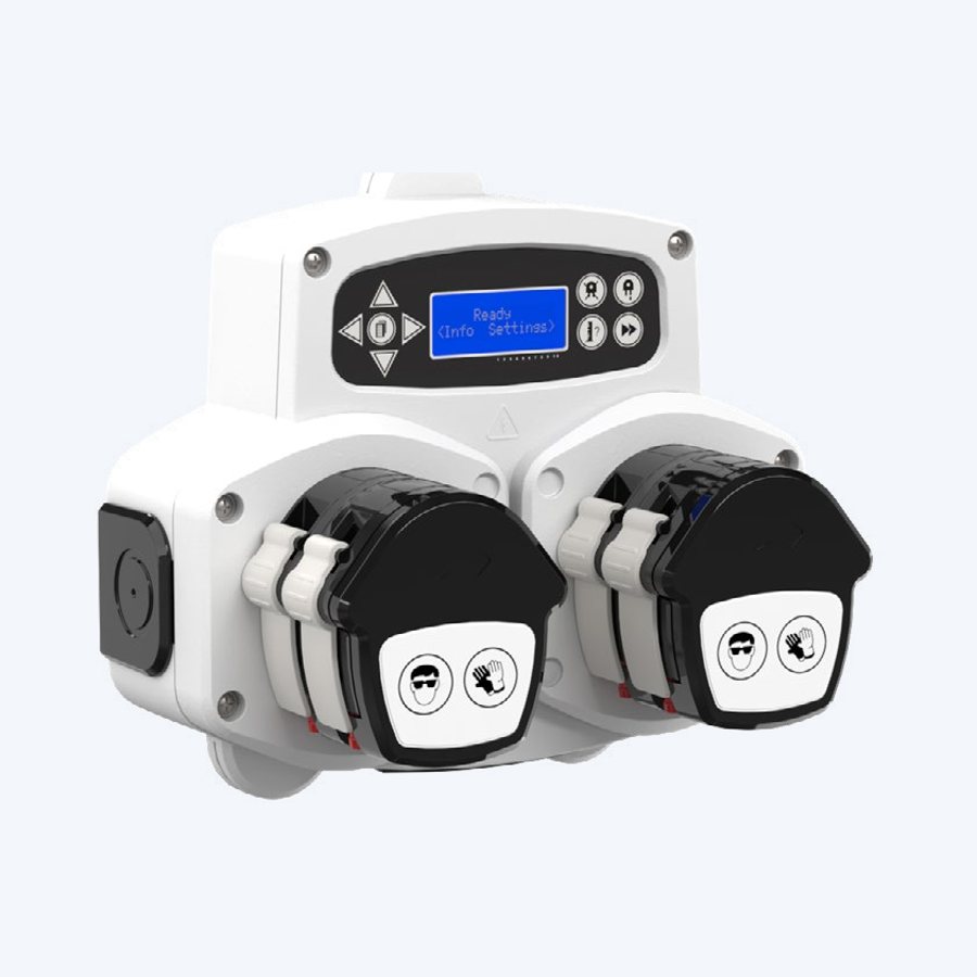 Laundry dosing pumps